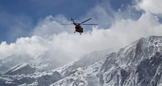 Helicopters are trying to reach the crash site, which is high in the Zagros mountain range