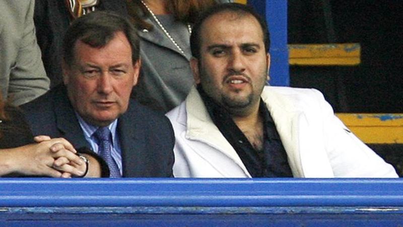 Sulaiman Al Fahim (right) was in charge of Portsmouth for six weeks in 2009