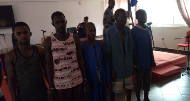 Five suspects arrested in connection with the robbery at Asante Mampong