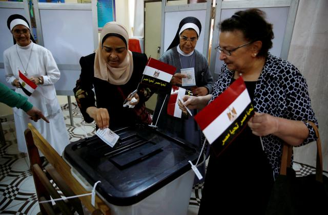 Egyptians polls