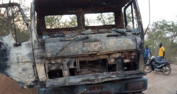 Operation Vanguard soldiers destroyed the trucks which belonged to sand winners