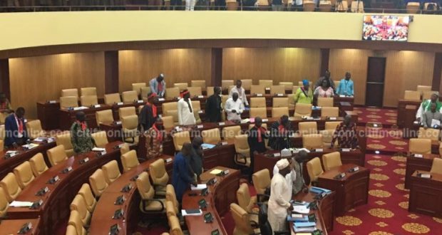 minority in parliament clad in red