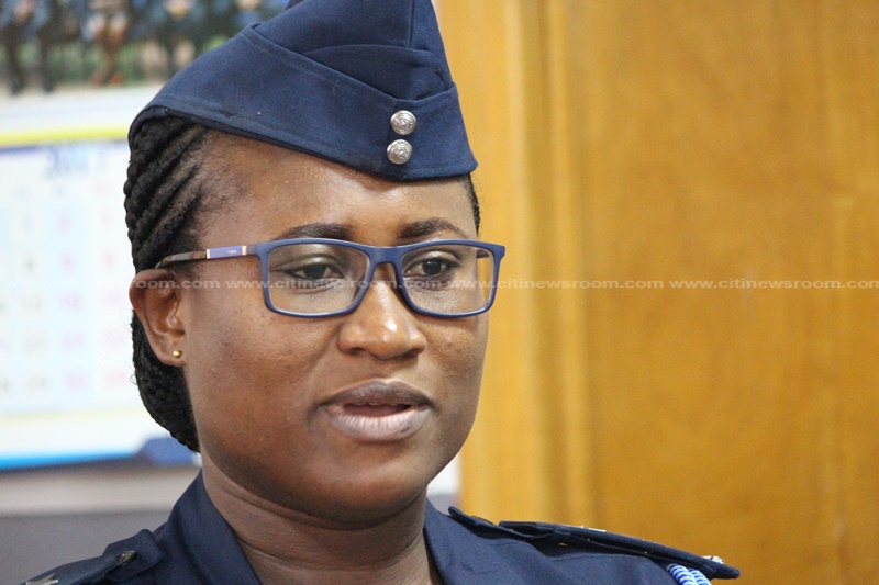 Public Relations Officer at the Accra Regional Police Command, ASP Effia Tenge