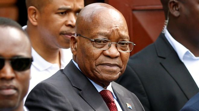 Jacob Zuma faces 16 charges at Durban's High Court