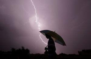 India state records 36,749 lightning strikes in 13 hours