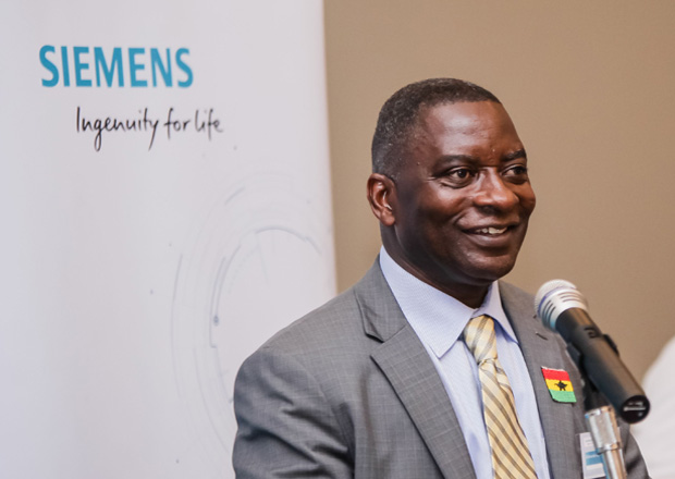 Edmund Acheampong, Country Manager of Siemens Ghana