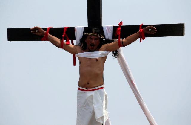 Nailed to the cross