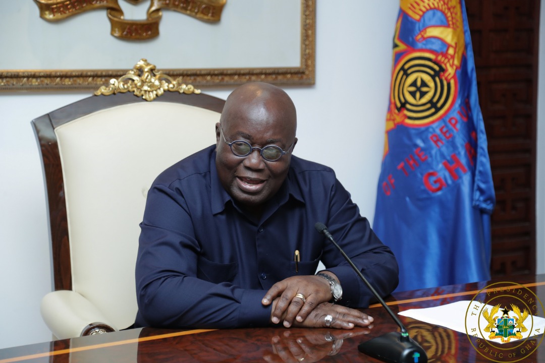 President Nana Akufo-Addo is sent to be petitioned by small scale miners