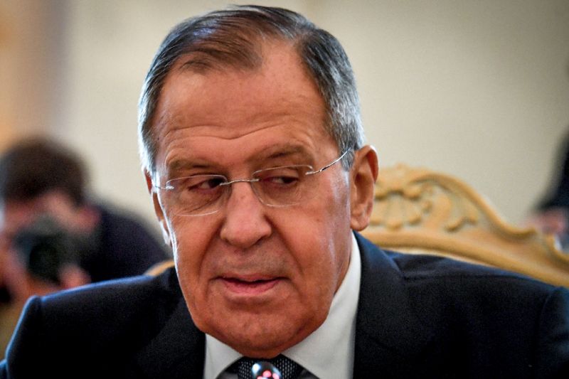 Russia's foreign minister says the only evidence of a chemical attack came from the media