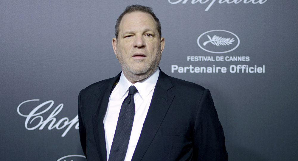 Harvey Weinstein at the Cannes film festival.