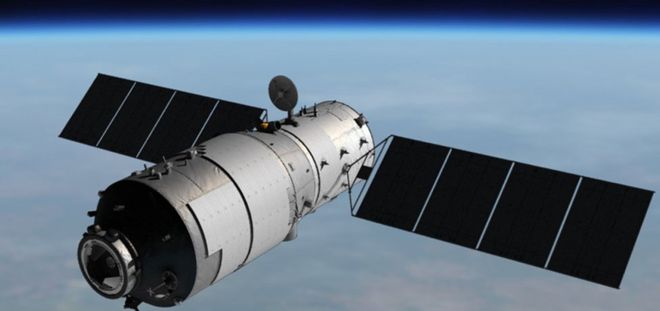 China space lab to fall on earth on Monday
