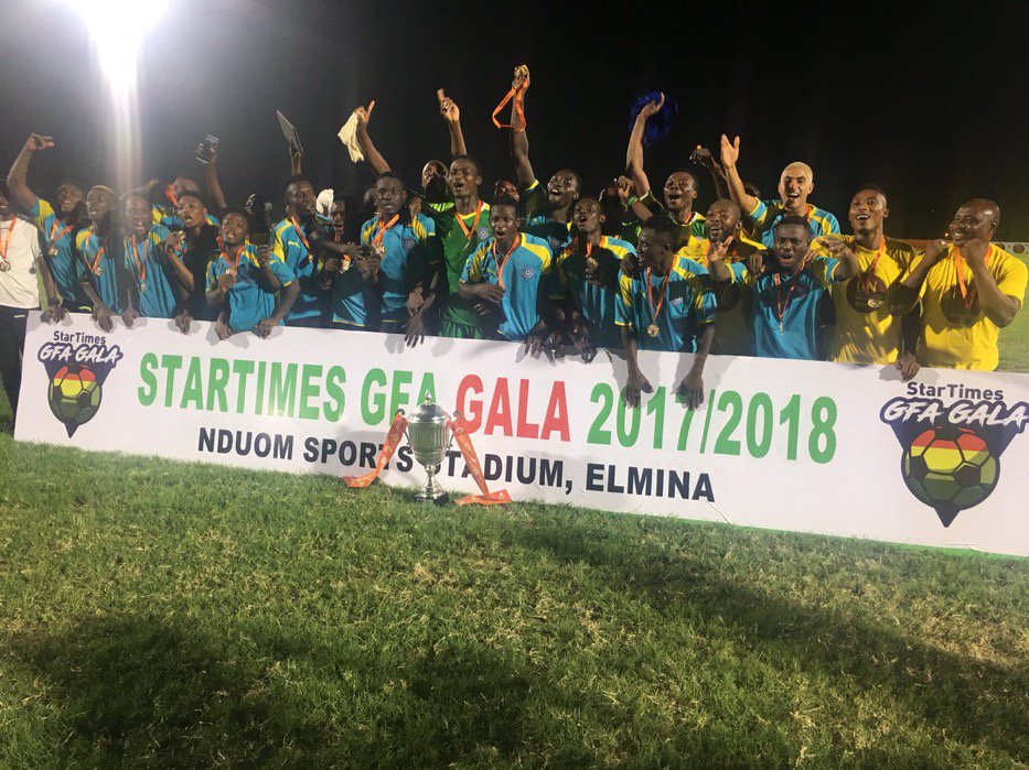 Wa All Stars won the GFA Gala Competition in February