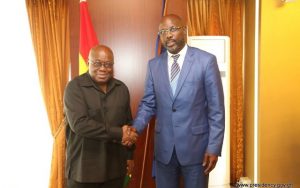 Liberia’s George Weah consoles Ghana over tragic road accidents