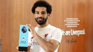 Mohamed Salah: Liverpool forward named Premier League Player of the Season