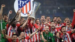 Europa League: Griezmann double beats Marseille in final