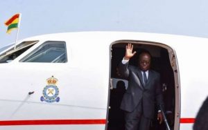 Akufo-Addo leaves Ghana on 3-day Japan visit