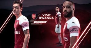 Rwanda announced as Arsenal FC sponsor