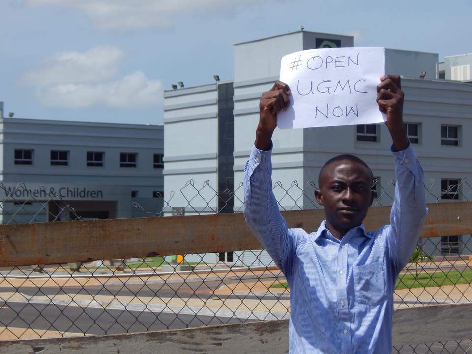 The 'Open UGMC now' campaign has been ongoing for sometime now