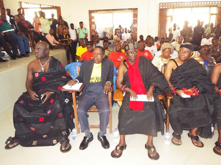 Kwaku Addeah in suit [Second from left]