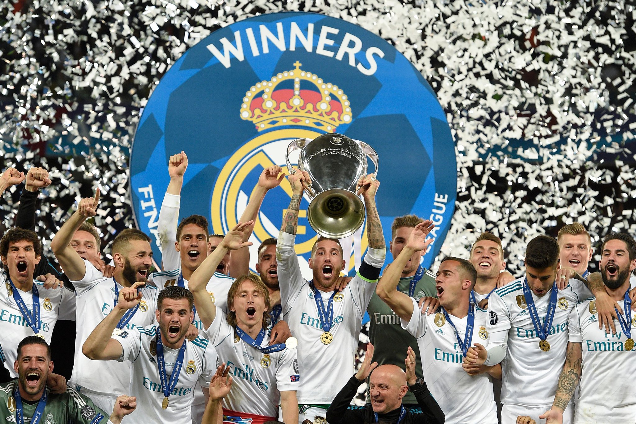 Real Madrid beat Liverpool 3-1 to win 3rd straight UCL title