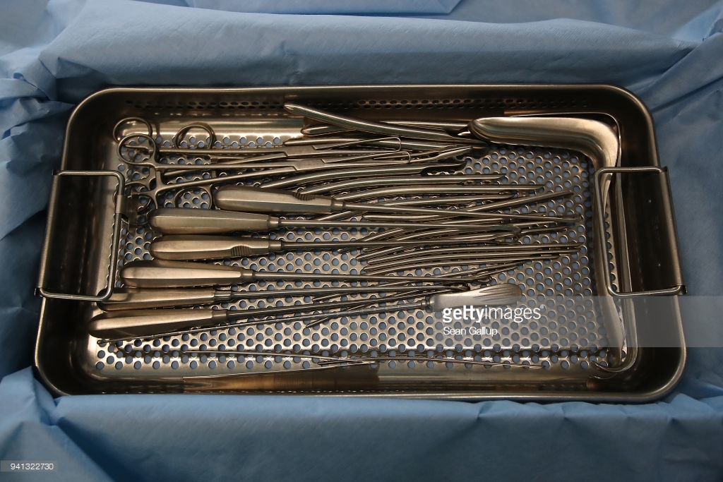 Some tools used for performing abortions