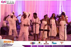 Dromo Naa entertains mothers at Citi FM’s ‘Mama’s Day of Honour’