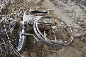 Bimbilla: Man in wheelchair run over by biker fleeing soldiers