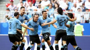 2018 World Cup: Cavani, Suarez score as Uruguay beat Russia to top Group A