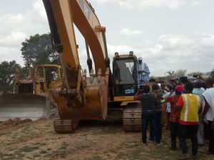 DCE cuts sod for 8 dams in Bongo District