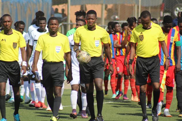File photo: Some Ghanaian referees