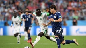 2018 World Cup: Japan come from behind twice to draw with Senegal