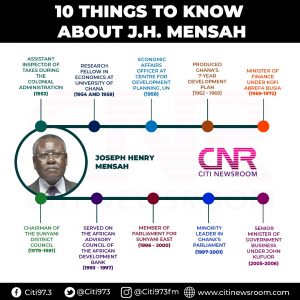 10 things to know about JH Mensah [Infographic]