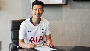 Son Heung-min: Tottenham forward signs new five-year contract