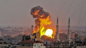 Israel carries out Gaza strikes as soldier dies from gunshot