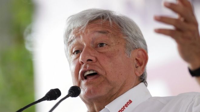 Andres Obrador is the front runner in Mexico's general election