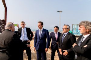 Bollore Transport & Logistics CEO inspects Tema Port expansion project