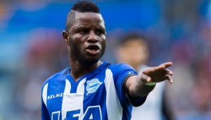 Mubarak Wakaso eager to move on from car accident.