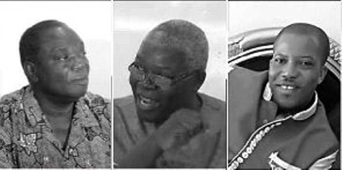 (From Right) Gilbert Oblie Lomotey, Emmanuel Odoi Yemoh and Joseph Nii Nai Adjei.