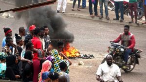 Kumasi: Angry youth protest killing of seven suspected robbers