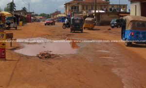 Berekum loses ‘golden city’ accolade to bad roads – Residents lament