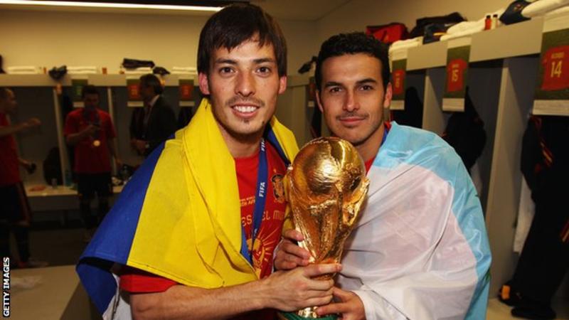 Silva was part of the Spain squad that won three major titles in a row between 2008 and 2012 (Image credit: Getty Images)