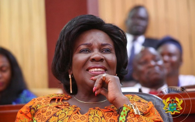 Cecilia Dapaah is the Minister for Sanitation