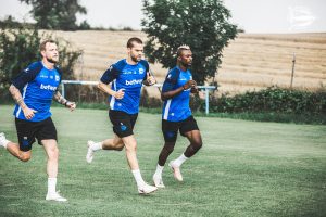 PHOTOS: Patrick Twumasi holds first training session with Alaves