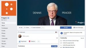 Facebook apologizes for blocking Prager University’s videos