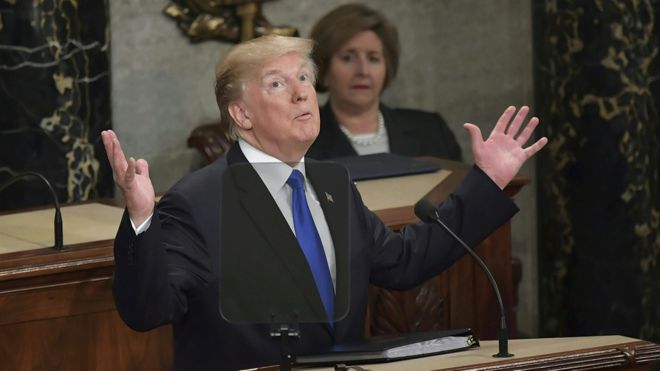 Google says it did link to Trump's January 2018 State of the Union address