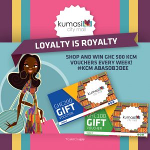 Ghc500 vouchers up for grabs in Kumasi Mall’s new weekly promo