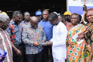 Nana Addo commissions 1D1F project in Asokwa