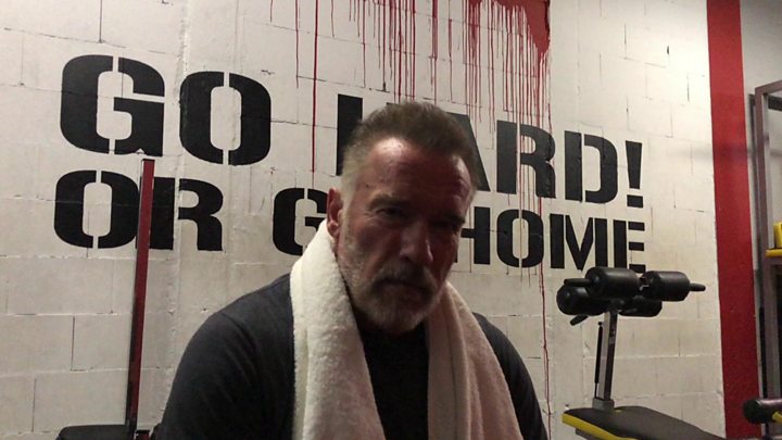 Schwarzenegger message helps inspire struggling fans