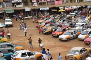 Sunyani: Drivers complain about deteriorating taxi rank
