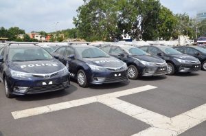 Gov’t gives Police 105 cars; 95 more on the way